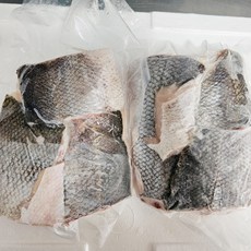 응답하라삼천포수산 손질 순살 농어 1kg 스테이크용 생선구이용 찌개용 급냉후발송, 1개