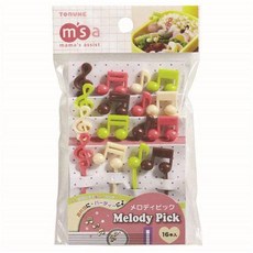 音符造型食物叉 三明治叉 點心叉 水果叉 (16入), 1個