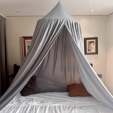 원 토새 공주침대 공전 캐노피 아기방 인테리어캐노피 침대캐노피, 그레이013