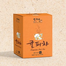 [본사직영] 다예 100% 국산 귤피차 건강차 8티백 사각 티백차, 8개입, 30개