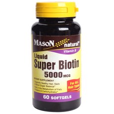 Mason Naturals 維生素軟膠囊 5000mcg, 60顆, 1罐