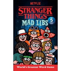 (영문도서)Stranger Things Mad Libs: Updated Edition Paperback, Mad Libs, English, 9798217145157