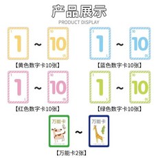 促銷 24點數學卡牌國小生巧祘速祘趣味二十四點遊戲兒童益智思維訓練習 番茄書屋, 1個, 24點速算隨機5張【練習】