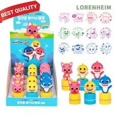 로렌하임 핑크퐁 칭찬도장 유아스탬프 인형 학습완구 문구놀이 도장장난감