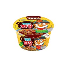 팔도 고칼슘 뽀로로 짜장 큰 컵 77g, 10개