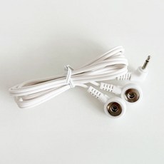 저주파 마사지기 패드 케이블 코드 단추형 2.5mm, 주문상품- 연결선/단추형/2.5, 1개