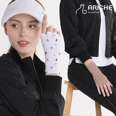 아리체 남여 UV차단 오른손등 토시, 화이트/Etc