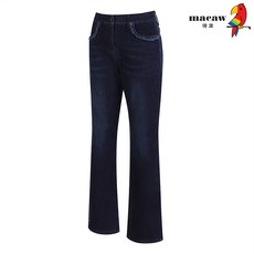 (여성)테슬 포켓 포인트 데님 팬츠_MMW4DP01