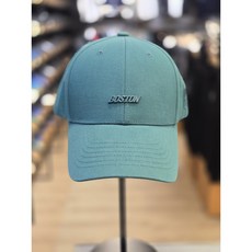 NBA 모자 30% 소량할인 !!! 남여공용 BOS 메탈 레터 장식 포인트 심플하고 데일리로 코디하기 좋은 그린 칼라 하드볼캡 모자