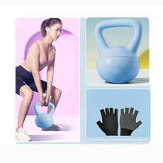 軟式壺鈴 2.5公斤, 藍色, 1個, 2.5kg