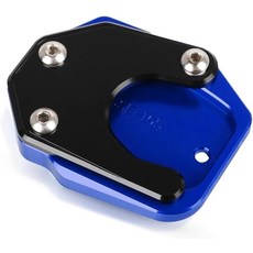 XRV750 RD07 아프리카 트윈 풋 사이드 스탠드 패드 플레이트 확대기용 모터사이클 킥스탠드 지지 쉘, Blue black