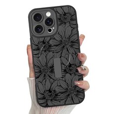 MZELQ for iPhone 17 Pro Max Case Silicone Cute Pattern Marble Magnetic Compatible with MagSafe