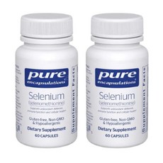 퓨어인캡슐레이션 셀렌 셀레늄 200mcg 60캡슐 2개 Selenium