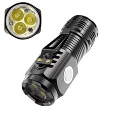 XPG x3Ea LED 충전식 야외 멀티 서치 라이트 랜턴 손전등 미니 후레쉬, 1개, 상세페이지 참조