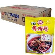 오뚜기옛날 육개장, 18개, 300g