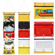 105253 Abbylike 물고기 익스텐더 걸이 포켓 5개 2개 크루즈 선물 걸이식 가방 오거나이저 에센셜 2026 문 장식용