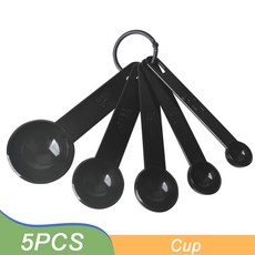 요리용 주방 5 스케일 케이크 베이킹 개 음식 밀가루 10 티스푼 개 가정용 스푼 측정 다목적 컵, 5Pcs Cup