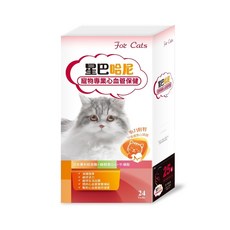 星巴哈尼 貓咪心血管保健 24包/盒 寵物保健品 熟齡貓適用, 1個, 專業心血管保健  24包盒, 0.7ml, 心臟