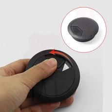 사무용 책상 전선캡 20p 블랙 전선 정리 구멍마개, 1개, 상세페이지 참조