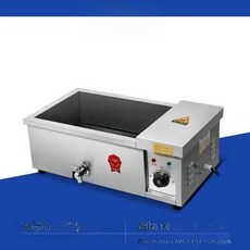 업소용 튀김기 2구 칸막이 핫도그 프라이어 미니 꼬치, 12 온도 조절 10 A, 기본 색상