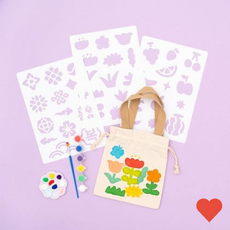 유아동 완구 에코백 스텐실 세트