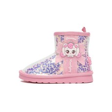 슈마커 SHOEMARKERKIDS 캐치티니핑 스팽글 퍼부츠 핑크