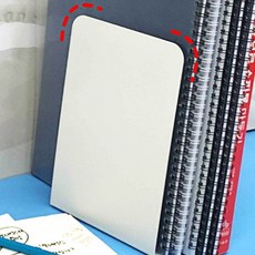 북엔드 책꽂이 화이트 L자형 책장 칸막이 북앤드 2P, 본상품