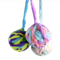 서유 고양이 털실공 앵무새방울공 고양이혼자놀기장난감, 1