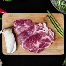 문경약돌돼지 목살 수육용 국내산 냉장 돼지고기, 500g, 1개