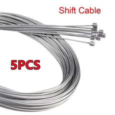 10/5/3/1PC 2M MTB 자전거 브레이크 라인 자전거 속도 라인 고정 기어 시프터 기어 브레이크 케이블 세트, 06 5PCS Shift Cable