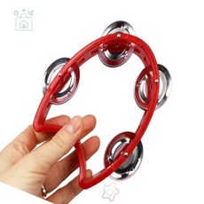루다스 어린이집탬버린 미니 탬버린, 옐로우