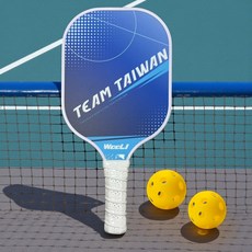 【iWorkOut】匹克球拍 玻璃纖維 Pickleball 新手拍 K117, TEAM TAIWAN匹克球拍, 1個
