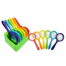 스몰 점보 확대경 6p 돋보기 관찰 학습 교구, 1개