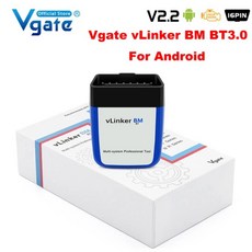 자동차 스캐너 차량 점검기 진단기 Vgate-vLinker BM ELM327 BMW wifi 블루투스 4.0 OBD2 OBD 2 진단 자동 스캔 도구 비머코드 ELM 327 V, vLinker BT3.0