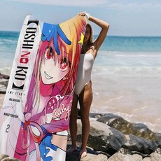 애니메이션 예쁜 비치 타월 목욕 빠른 건조 모래 스파 체육관