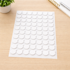 캔들만들기 심지 고정 탭 접착 테이프 스티커 70개 1장 사이즈 동일, 1개, 70개(1장)