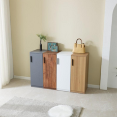 세홈 하프옷장+선반장겸용 하이브리드 높이외경110cm 회사 캐비넷 원룸오피스 미용실등 사업장용 미니 틈새 락카장 하부장 코너옷장선반장, 아카시아