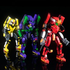신세기 에반게리온 EVA 초호기 제로기 2호기 조립 블록, 1개