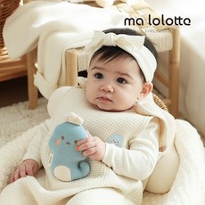 마롤로뜨 아기 딸랑이 애착인형 뱀띠 꼬물이 출산선물, 블루_꼬물이 딸랑이