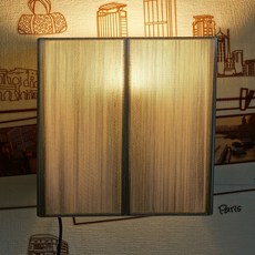 보성조명 국내생산 은펄 온오프 스위치 LED 인테리어 벽등 (전구포함), 은펄 벽등