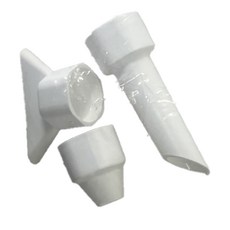 누텔라 카트리지 1kg 전용 깍지 노즐 팁, 1세트, 화이트