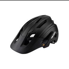 WALGUN 남녀공용 일체형 헬멧 트레일 자전거 보호 엔듀로, M, Black, 1개