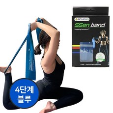 녹십자 라텍스 운동밴드 스트레칭 밴드 쎈밴드 [메디캣출고], 블루, 1개