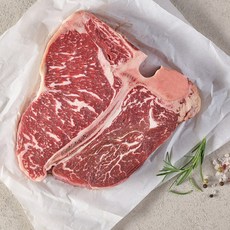 도담우 국내산 티본 포터하우스 스테이크 소고기 프리미엄 캠핑 BBQ (시즈닝+와사비+솔트 증정), 600g, 2개