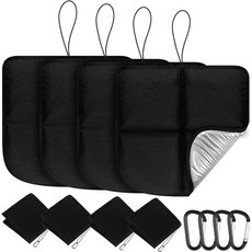 브링 4팩 좌식 패드 접이식 사냥용 시트 쿠션 백팩 블리처 쿠션과 방수 경량 캠핑 하이킹 스타디움 야외용, 4