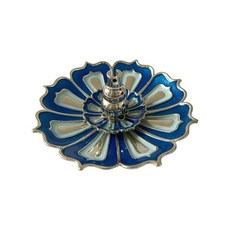 Blue 블루 연꽃 향꽂이 인센스 홀더 향로