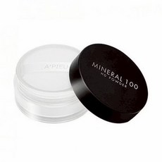 A'PIEU MINERAL 100 HD POWDER 礦物高清蜜粉, 1個, 白色