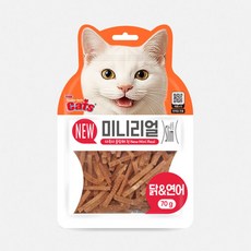 더캣츠 고양이 미니리얼 육포, 1개, 70g, 닭+연어