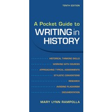 (영문도서) A Pocket Guide to Writing in History Paperback, Bedford Books, English, 9781319244415