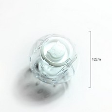 [다있지롱] 거북이 전용 실리콘 러닝볼 장난감 소형 운동용, 화이트 12cm 직경 7.5cm 개방형, 기본 모델명/품번